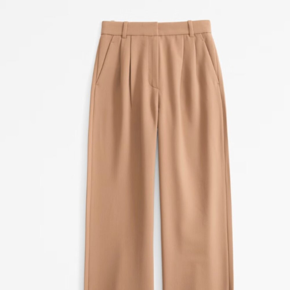 A&F Sloane Tailored Wide Leg Pant - Picture 3 of 6